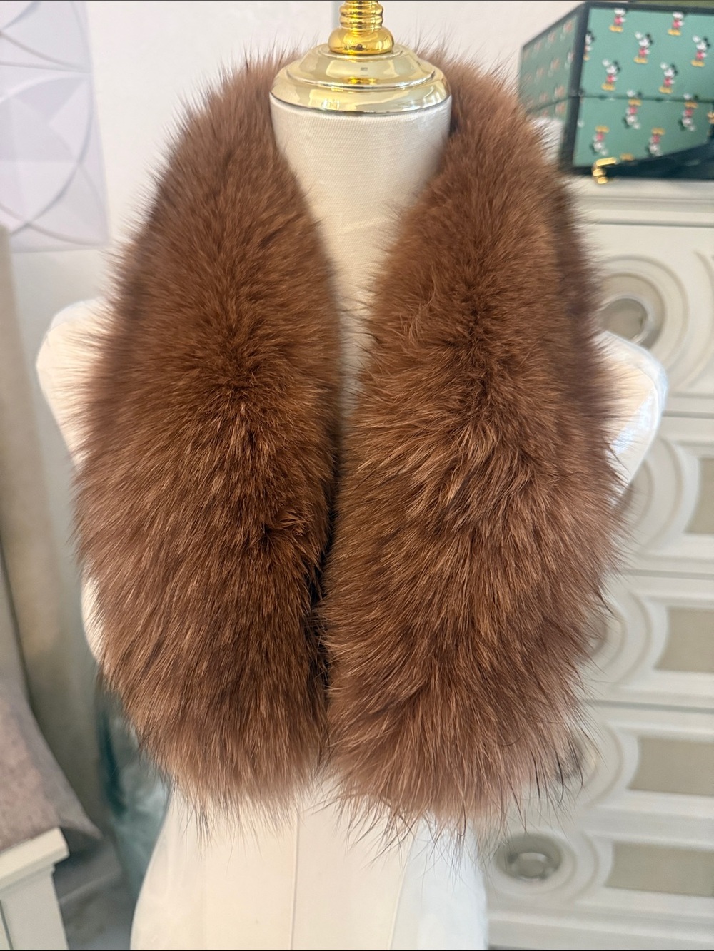 Real Fox Fur Scarf
